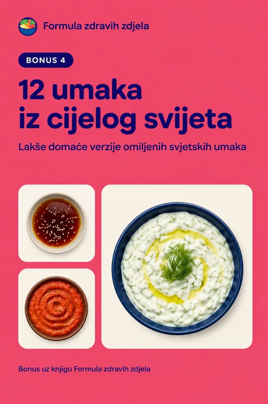 Naslovnica bonus knjige 12 umaka iz cijelog svijeta